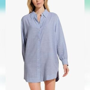 EBERJEY NAUTICO SLEEPSHIRT H3030 + Bonus Matching Shorts, SZ XL, NWT